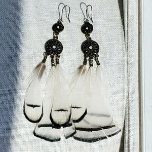 ❤️ Feather Earrings Boho